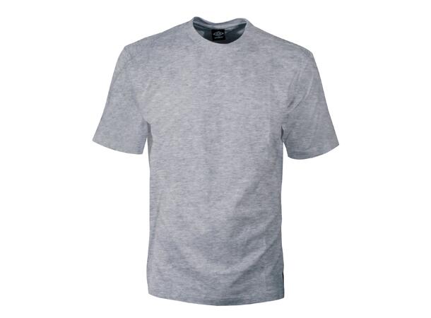 UMBRO Tee Basic Grå L T-skjorte med rund hals og logo 